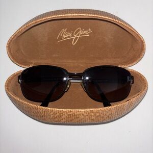 Maui Jim Polarized Sunglasses MJ254-25A Driftwood w/ Hard Case